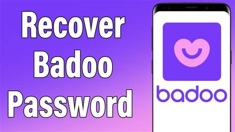 badoo recover account|badoo password reset.